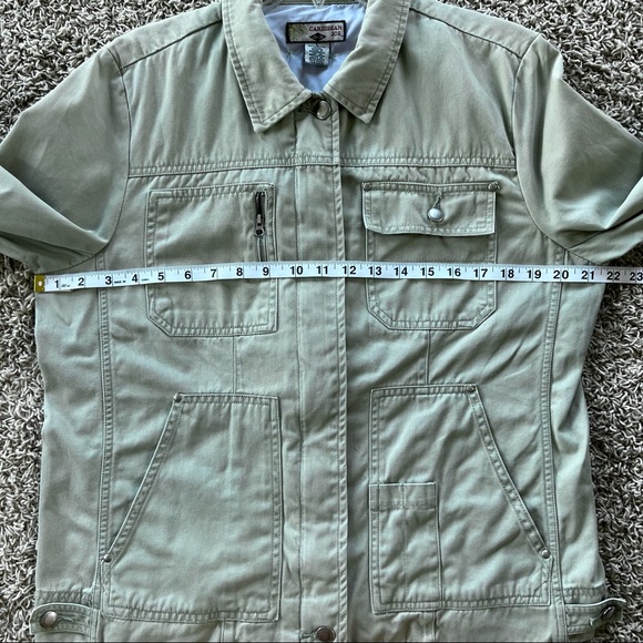 Caribbean Joe Jackets & Coats Caribbean Joe Utility Sage Green